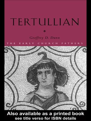 cover image of Tertullian